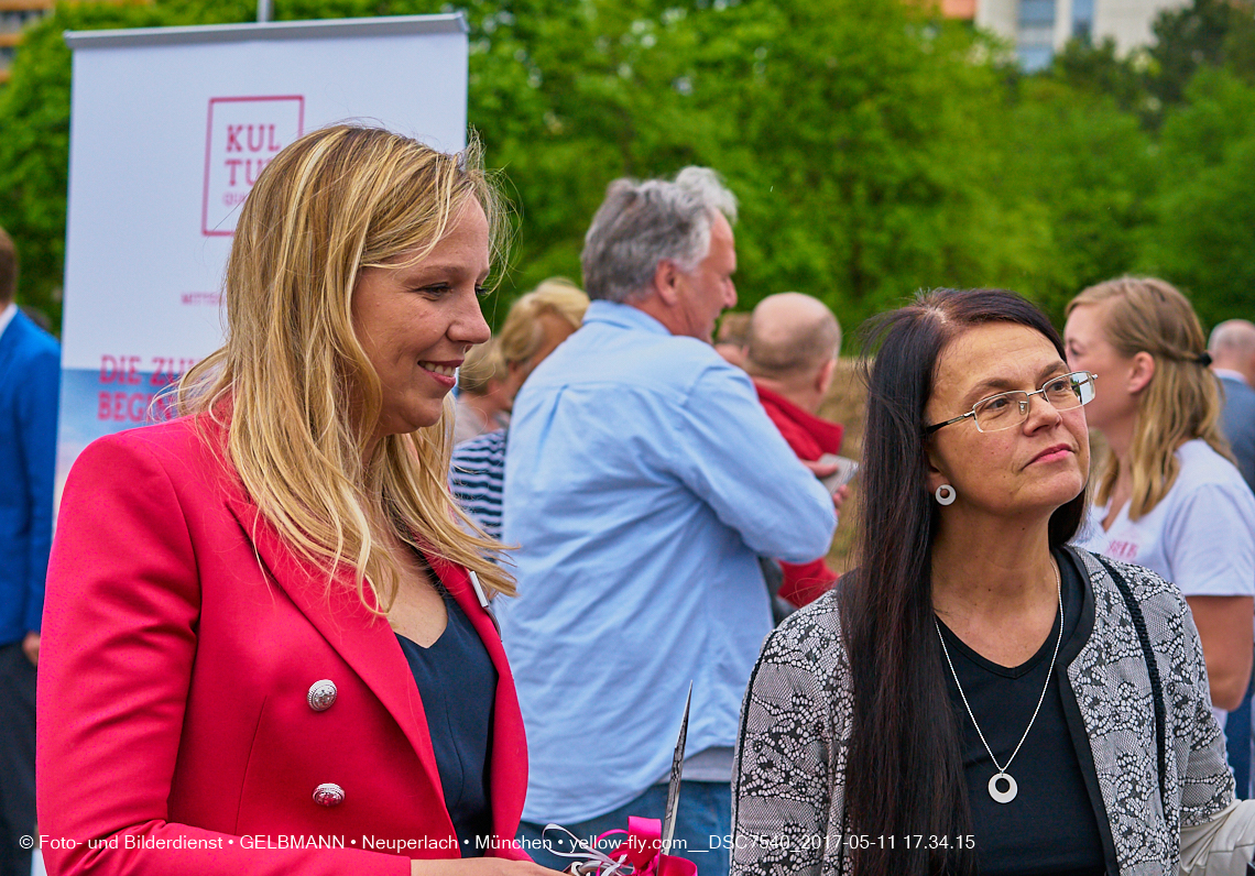 11. Mai 2017 - Grundsteinlegung für die LOGE und dem Kulturquadrat in Neuperlach